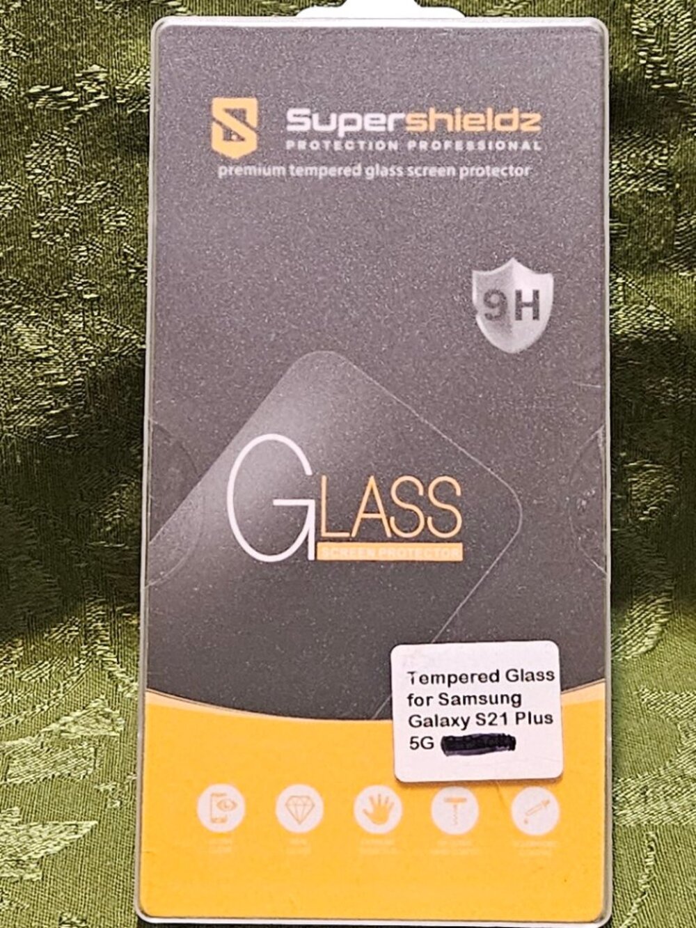 SuperShieldz Tempered Glass Screen Protector for Samsung Galaxy S21 Plus 5G